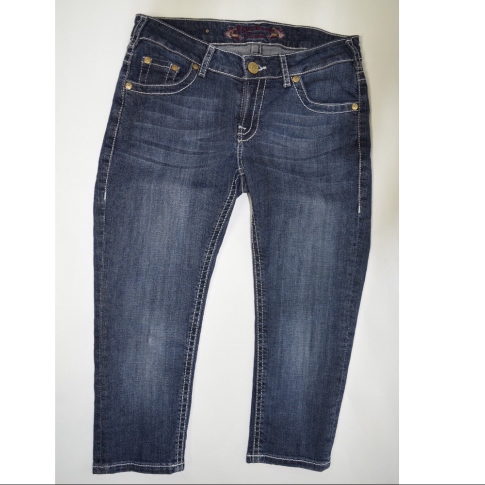 Philantropie Denim Size 7 Capri Jeans Medium Wash